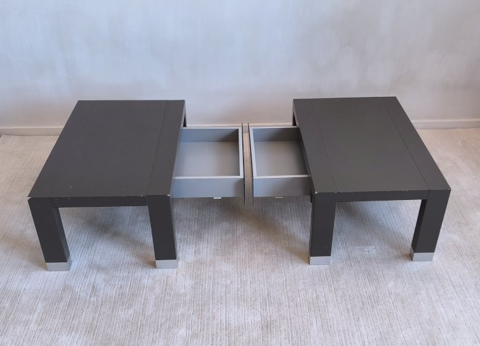 ? Très belles tables de chevets LUMEO by Ligne Roset design Peter Maly ?