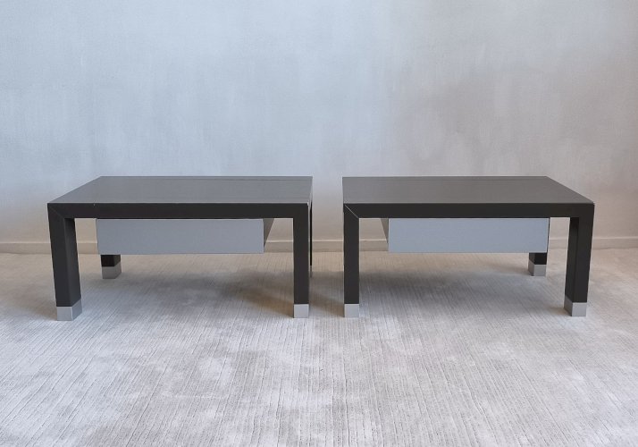 ? Très belles tables de chevets LUMEO by Ligne Roset design Peter Maly ?