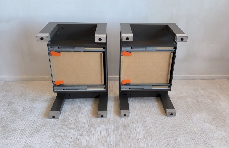 ? Très belles tables de chevets LUMEO by Ligne Roset design Peter Maly ?