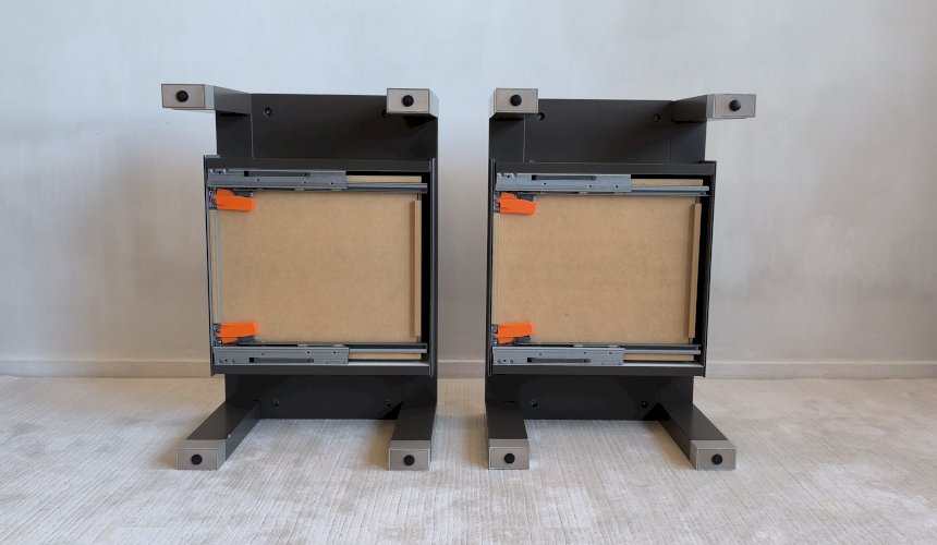 ? Très belles tables de chevets LUMEO by Ligne Roset design Peter Maly ?