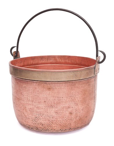 Très grand cache-pot ou ancien chaudron DURO à anse