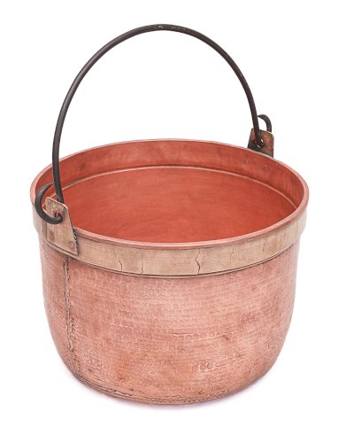 Très grand cache-pot ou ancien chaudron DURO à anse