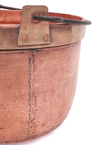 Très grand cache-pot ou ancien chaudron DURO à anse