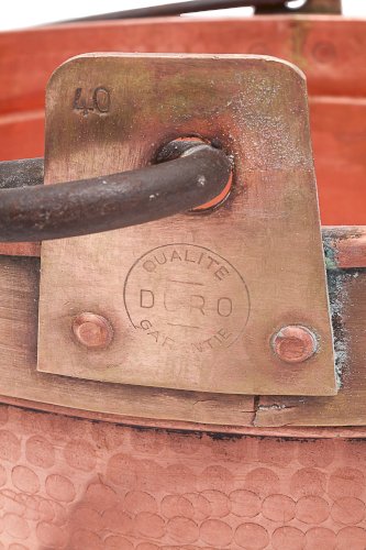 Très grand cache-pot ou ancien chaudron DURO à anse