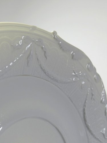 Très grand plat coupe centre de table Lafarge & Co porcelaine Limoges vintage