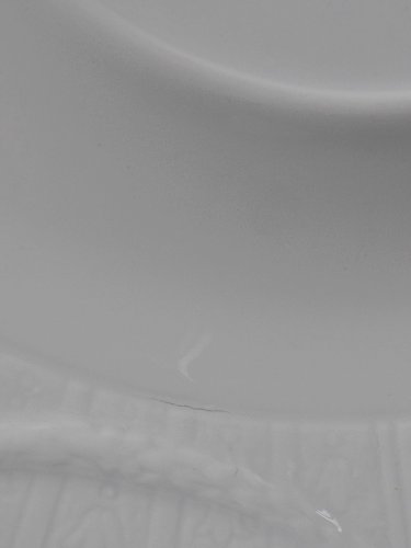 Très grand plat coupe centre de table Lafarge & Co porcelaine Limoges vintage