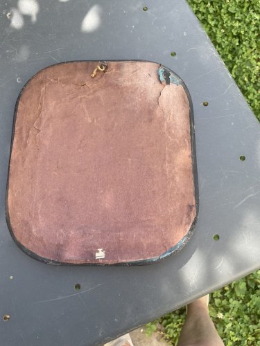 Très joli cadre Napoléon III avec Portrait  XIXème