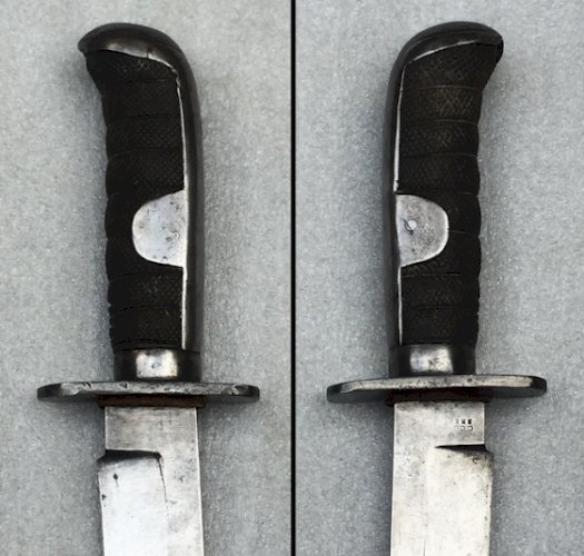 TRES RARE 1819-1859 COUTEAU SHEFFIELD USA RARE POIGNARD AMÉRICAIN XIX ORIGINAL