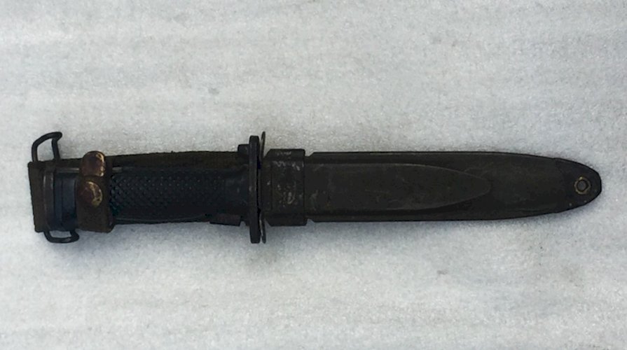 TRES RARE 1960-64 COUTEAU USM81A WD POIGNARD AMÉRICAIN POST WW2 VIETNAM ORIGINAL