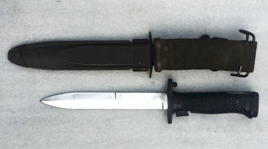 TRES RARE 1960-64 COUTEAU USM81A WD POIGNARD AMÉRICAIN POST WW2 VIETNAM ORIGINAL