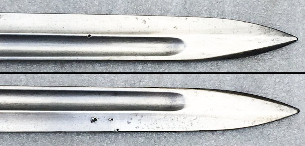 TRES RARE BAIONNETTE / SABRE COURT MODELO ARGENTINO 1891 ARGENTINE XIX ORIGINAL