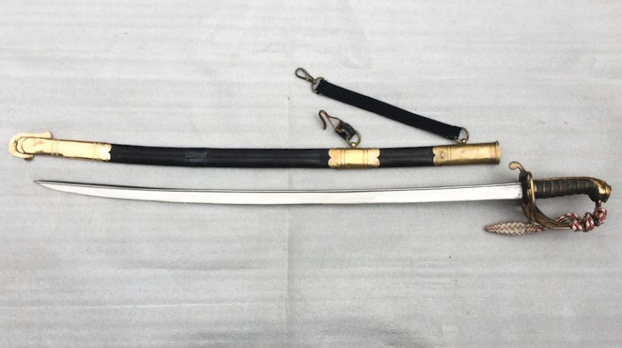 TRES RARE & BEAU SABRE ANGLAIS DES INDES VICTORIENNES COLONIALE BRITANNIQUE XIX ORIGINAL