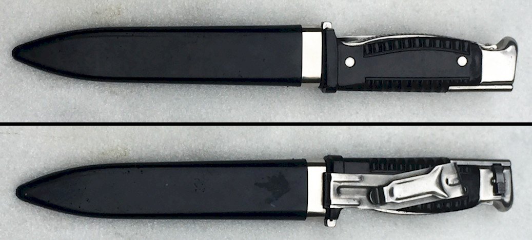 TRES RARE DAGUE / BAIONNETTE SG 42 ALLEMANDE AVEC SON COUTEAU SUISSE XX #54