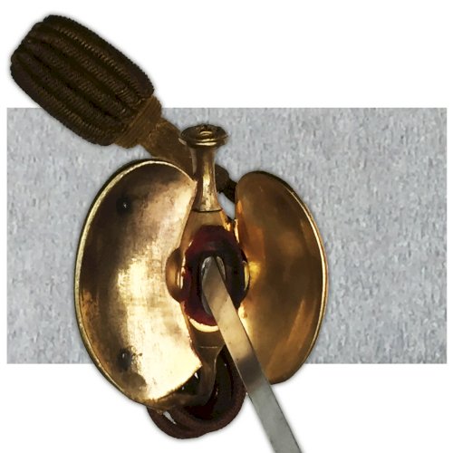 TRES RARE ÉPÉE DE GÉNÉRAL DE BRIGADE FRANCAIS SECOND EMPIRE 2 ÉTOILES XIX ORIGINAL