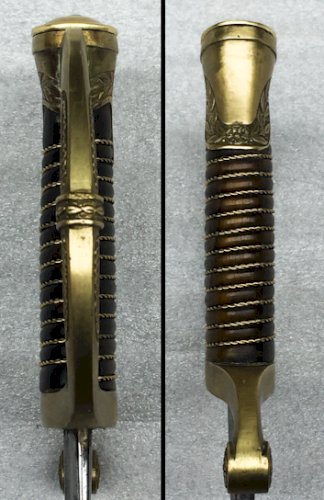 TRES RARE & MASSIF SABRE DE CANONNIER FRANCAIS OFFICIER MANUF DE KLINGENTHAL ORIGINAL