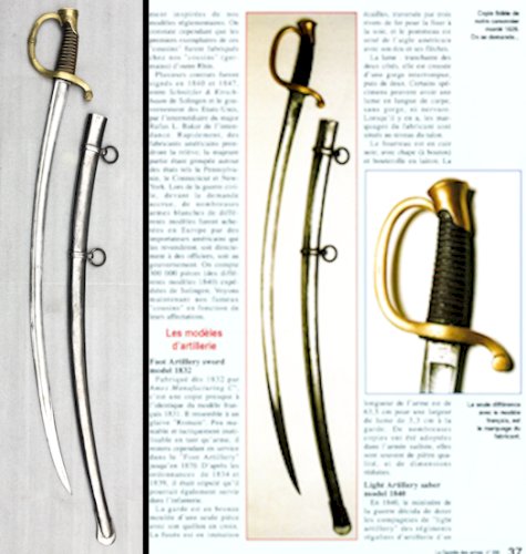 TRES RARE & MASSIF SABRE DE CANONNIER FRANCAIS OFFICIER MANUF DE KLINGENTHAL ORIGINAL