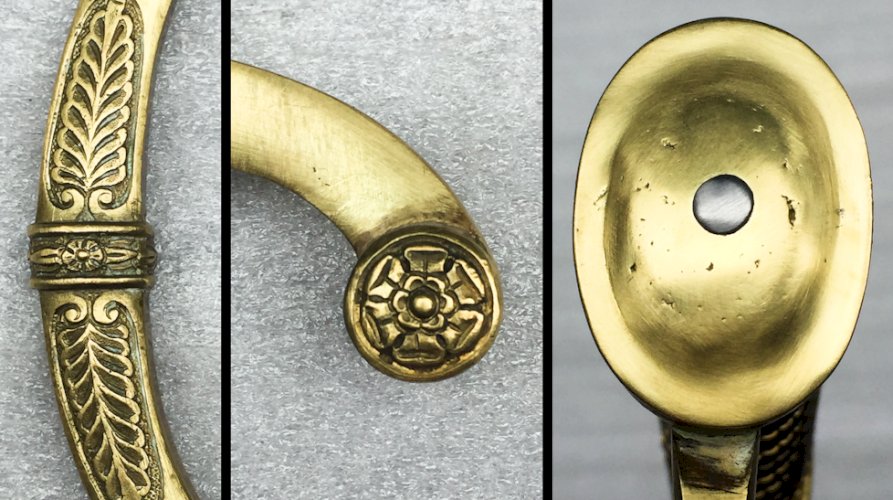 TRES RARE & MASSIF SABRE DE CANONNIER FRANCAIS OFFICIER MANUF DE KLINGENTHAL ORIGINAL