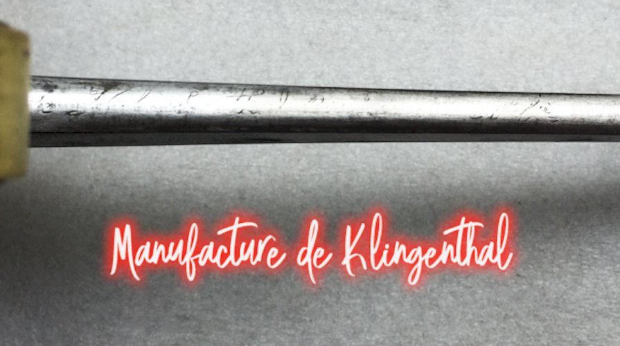TRES RARE & MASSIF SABRE DE CANONNIER FRANCAIS OFFICIER MANUF DE KLINGENTHAL ORIGINAL