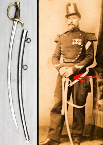 TRES RARE & MASSIF SABRE DE CANONNIER FRANCAIS OFFICIER MANUF DE KLINGENTHAL ORIGINAL