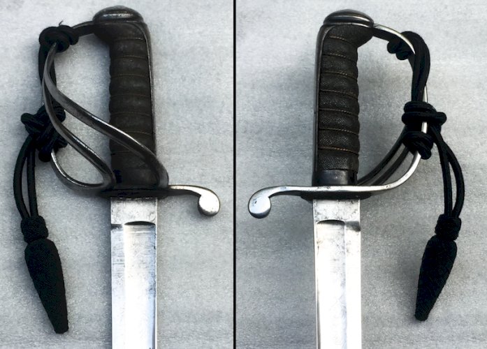 TRES RARE : SABRE ANGLAIS COURT DARTILLERIE M1821 ROYAM 1850-70 REINE VICTORIA XIX ORIGINAL