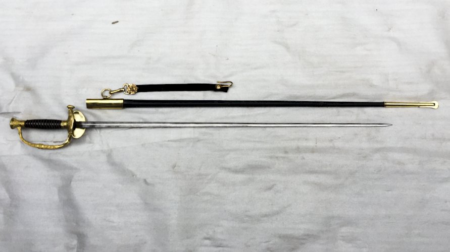 TRES RARE & SUBLIME EPEE SABRE DE LA MARINE FRANCAISE LOUIS PHILIPPE MAGNIFIQUE XIX ORIGINAL