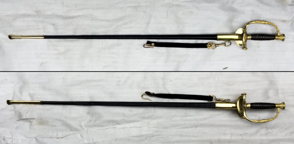 TRES RARE & SUBLIME EPEE SABRE DE LA MARINE FRANCAISE LOUIS PHILIPPE MAGNIFIQUE XIX ORIGINAL