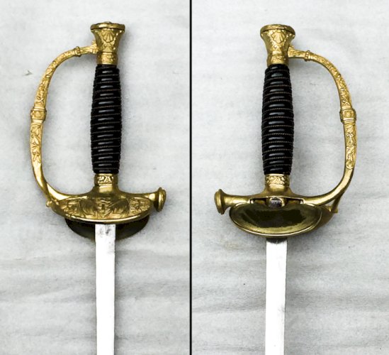TRES RARE & SUBLIME EPEE SABRE DE LA MARINE FRANCAISE LOUIS PHILIPPE MAGNIFIQUE XIX ORIGINAL