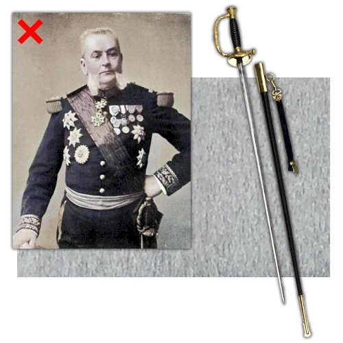 TRES RARE & SUBLIME EPEE SABRE DE LA MARINE FRANCAISE LOUIS PHILIPPE MAGNIFIQUE XIX ORIGINAL