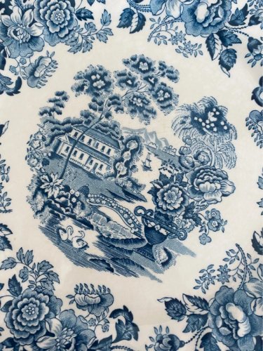 Trio Assiettes Plates Vintage Myott Meakin Angleterre