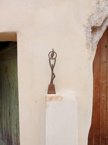 Trophée ancien de tournoi de tennis 