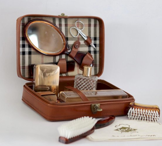 Trousse de toilette homme vintage