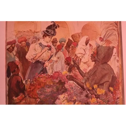 Typogravure De Georges SCOTT 1898 «Tunis»