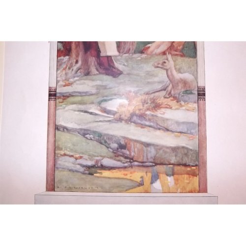 Typogravure «Orphée» par A.F.GORGUET 1920
