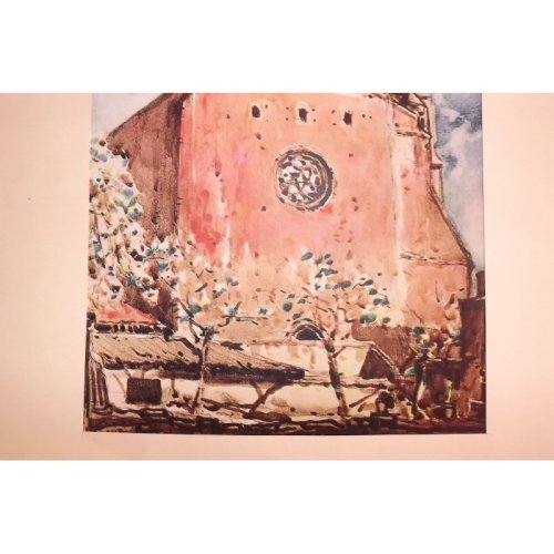 Typogravure «Toulouse» Par Bouillère 1930