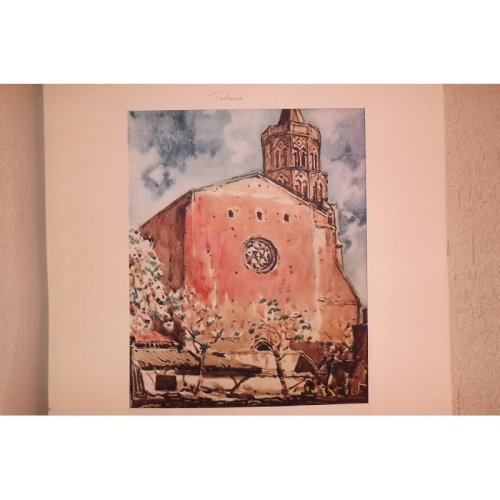 Typogravure «Toulouse» Par Bouillère 1930