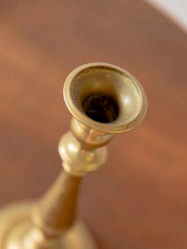 Ulysse, la paire de bougeoirs en bronze N°45