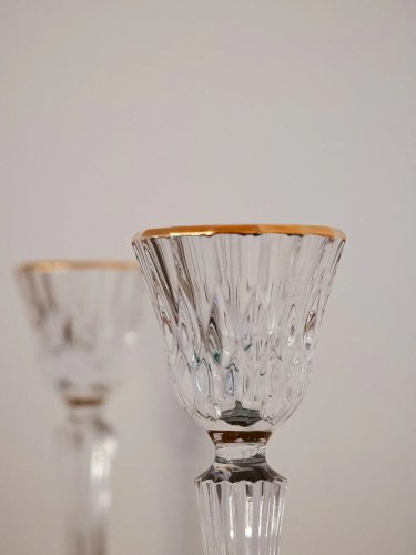 Ulysse, la paire de bougeoirs en cristal N°52
