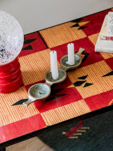 Ulysse, le bougeoir en bronze N°15