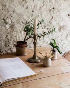 Ulysse, le bougeoir en laiton N°7