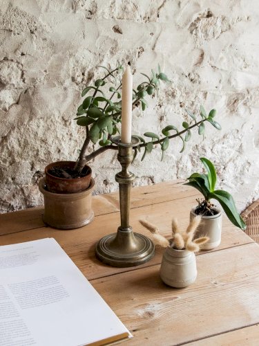 Ulysse, le bougeoir en laiton N°7