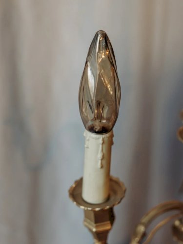 Ulysse, le chandelier en laiton doré N°29