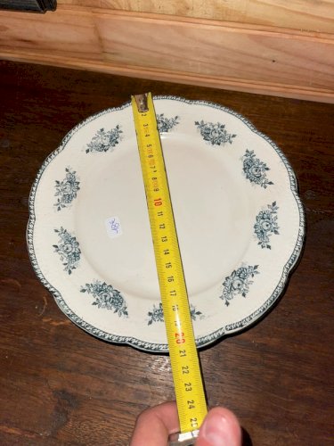 Une assiette à pied badonviller Richelieu