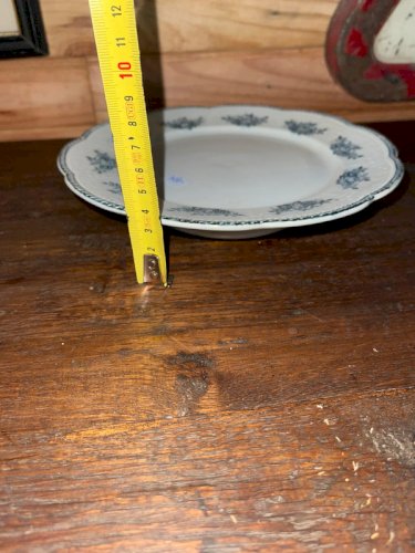 Une assiette à pied badonviller Richelieu