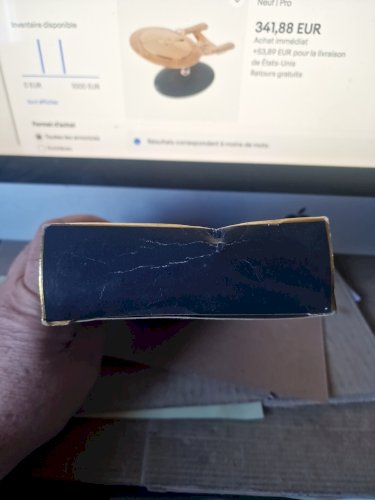 USS ENTREPRISE Star Trek NCC-1701-A EDITION COLLECTOR. VERSION OR