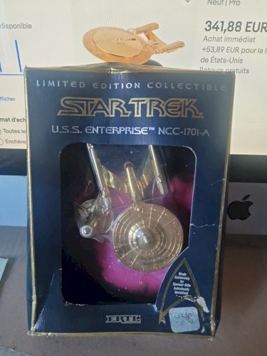 USS ENTREPRISE Star Trek NCC-1701-A EDITION COLLECTOR. VERSION OR