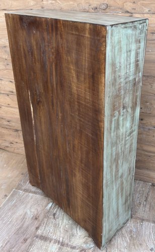 Vaisselier en teck birman avec patine dorigine