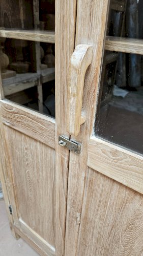 Vaisselier en teck birman naturel