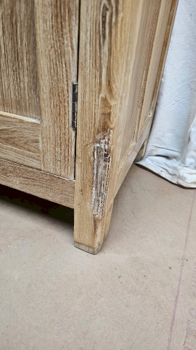 Vaisselier en teck birman naturel