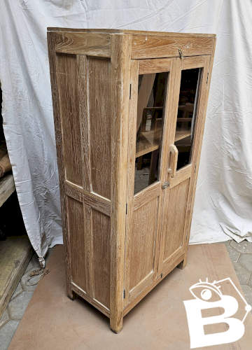 Vaisselier en teck birman naturel