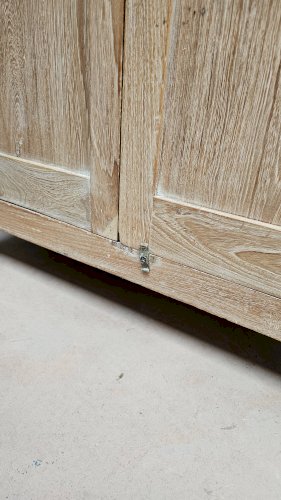 Vaisselier en teck birman naturel